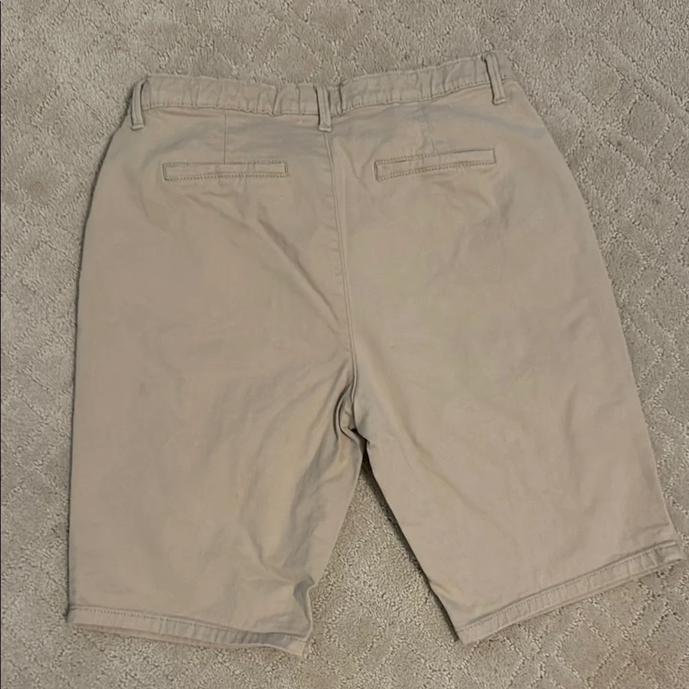 Children's Place Khaki Shorts- 3 pack bundle,size 18‎